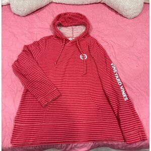 peach and pink vineyard vines pullover